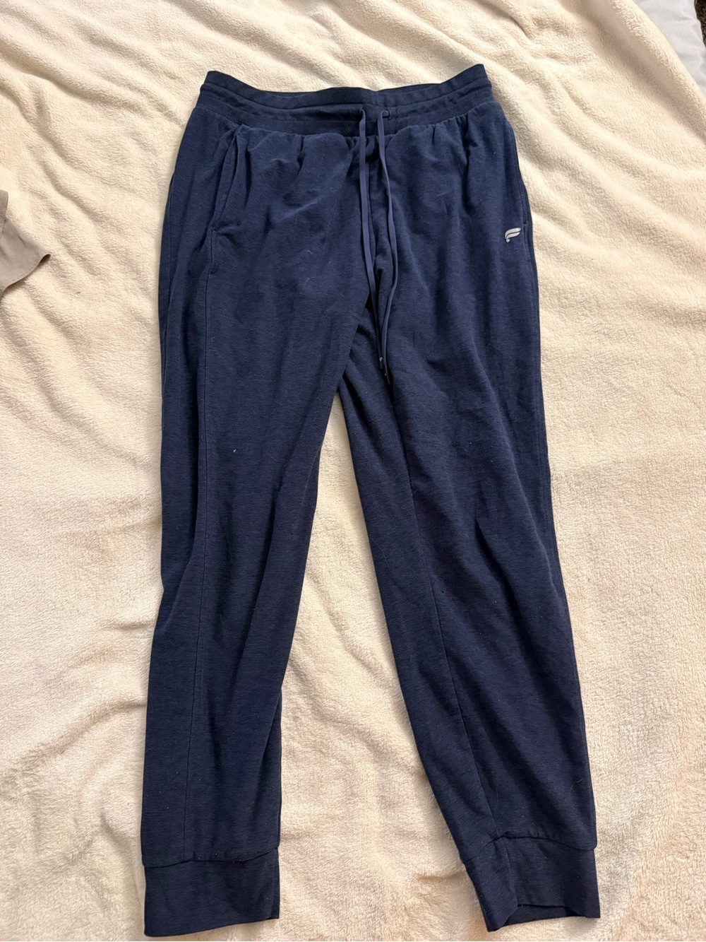 Fabletics Women's Navy Drawstring Joggers